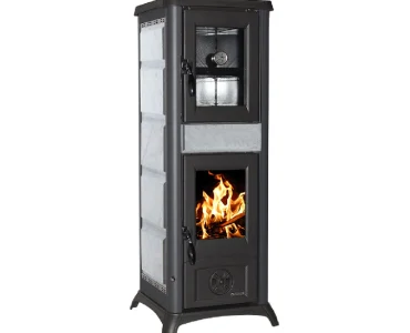 Stufa a legna La Nordica Gemma con forno Pietra Naturale 7-3 kW